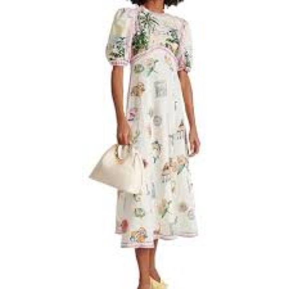 Qikaka, Timeless,Romantic,Lightweight Dress,Short Puff-Sleeve,PERFECT Size Small - Picture 1 of 11